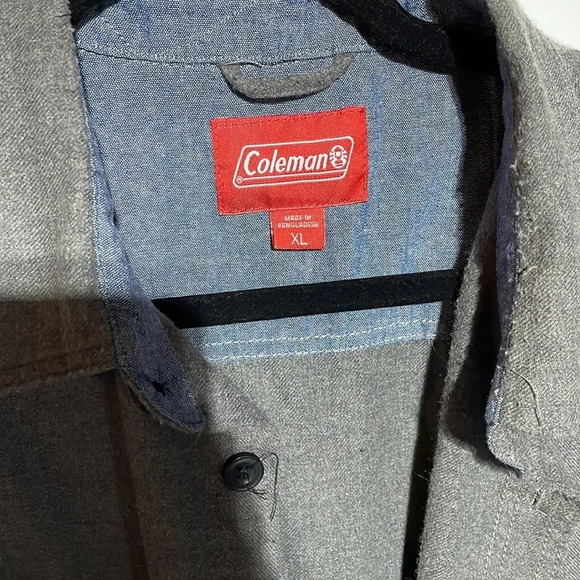 Coleman Mens XL Button Up - Picture 2 of 4